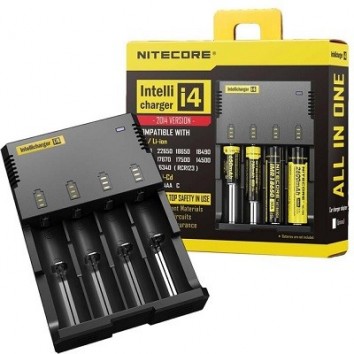 Nitecore NEW I4 Chargeur Batteries Nitecore NEW I4 Chargeur Batteries