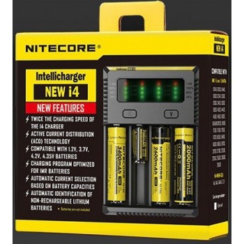 Chargeur Batteries et Accus Nitecore NEW i4