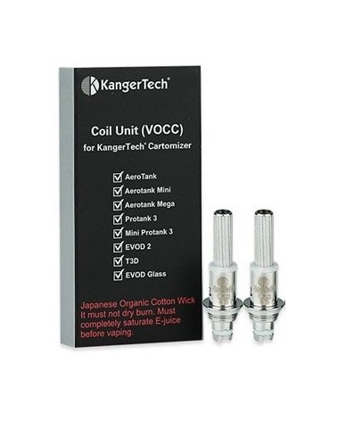 Résistances Kangertech VOCC | Création Vap