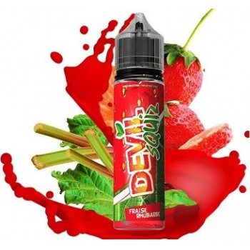 E-liquide Devil Squiz Fraise Rhubarbe 50 Ml Avap | Création Vap