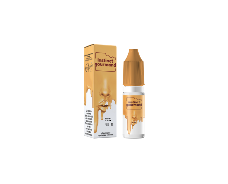 E-Liquide Honey & Milk Instinct Gourmand Alfaliquid E-Liquide Honey & Milk Instinct Gourmand Alfaliquid