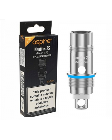Résistance Nautilus 2S Mesh Aspire x5 | Création Vap