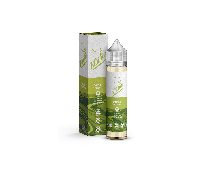 E-Liquide Muesli Pomme 50 ML Machin Savourea | Création Vap
