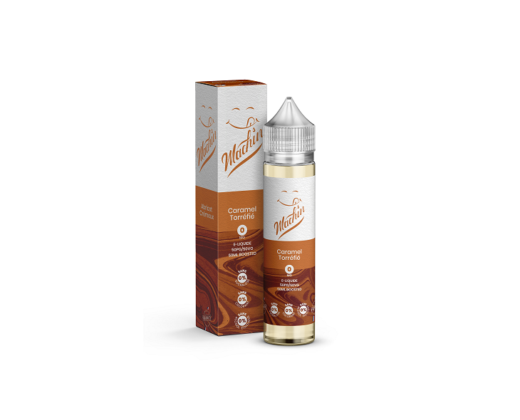 E-Liquide Caramel Torréfié 50 ML Machin Savourea | Création Vap