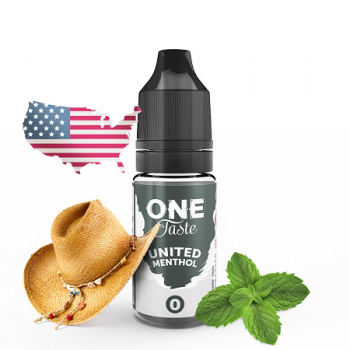 E-Liquide PROMO United Menthol One Taste E-Tasty | Création Vap