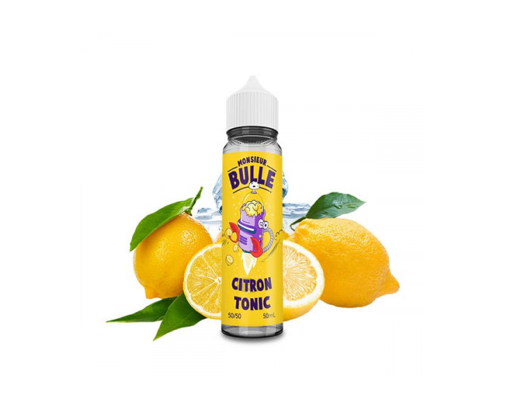 E-Liquide Citron Tonic Monsieur Bulle Liquideo | Création Vap