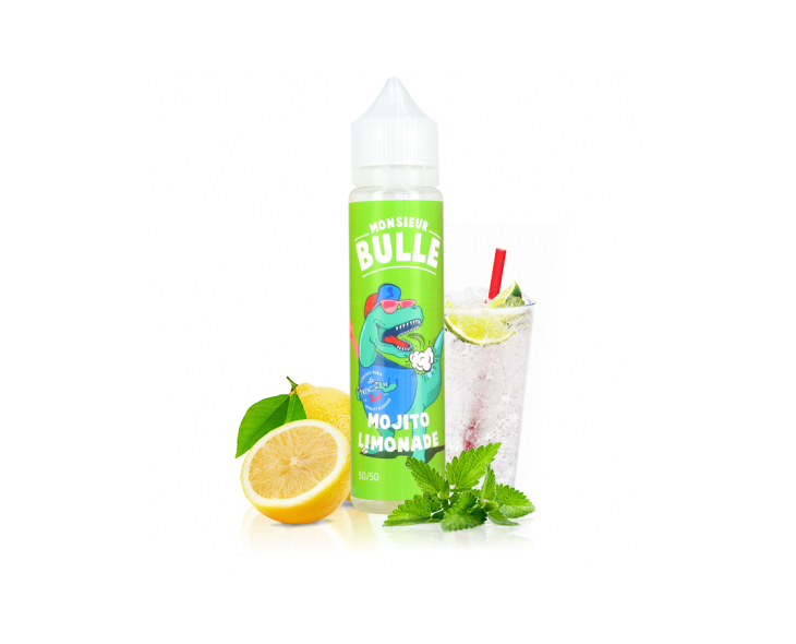 E-Liquide Mojito Limonade Monsieur Bulle Liquideo 50 Ml | Création Vap