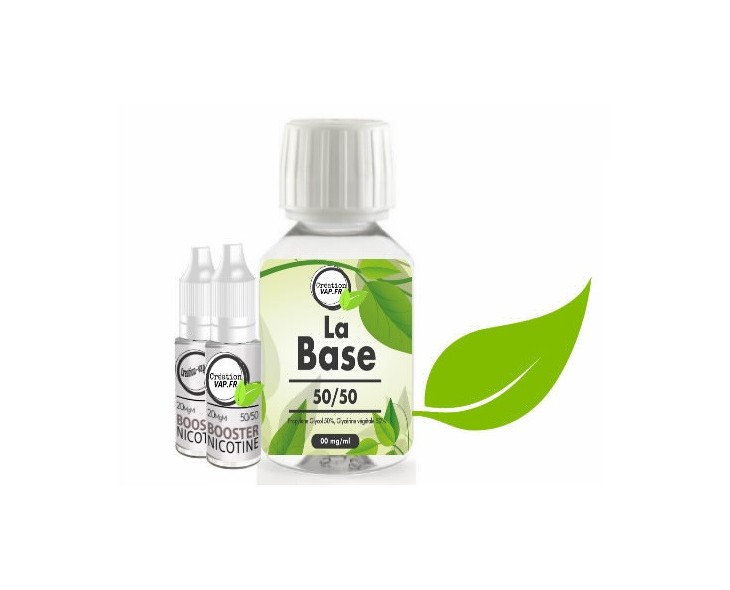 Pack De Base Nicotiné Creation Vap 100 Ml | Création Vap