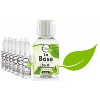 Pack De Base Nicotiné Creation Vap 100 Ml | Création Vap