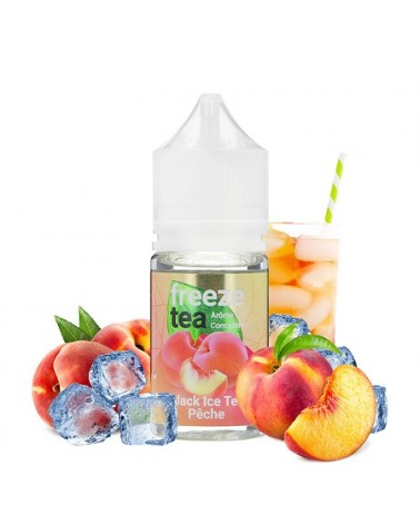 Arôme Concentré Black Ice Tea Pêche Freeze Tea Made In Vape 30Ml | Création Vap