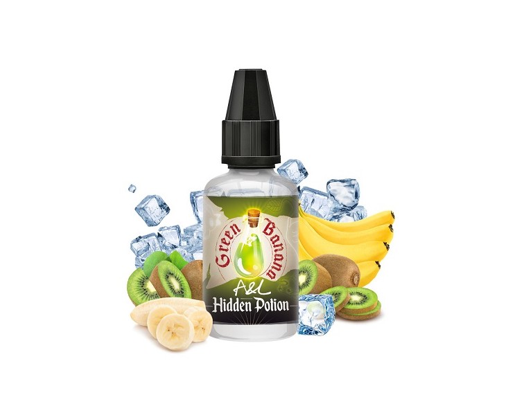 Concentré Green Banana Hidden Potion Arômes Et Liquides | Création Vap