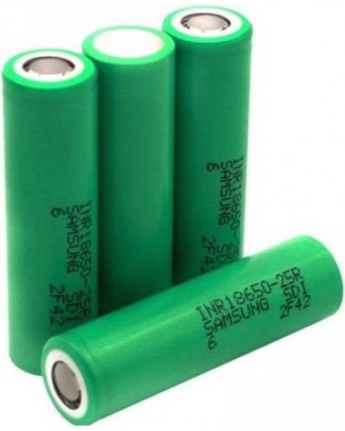 Accu samsung 25r IMR 18650 2500 MAh 35A | Création Vap