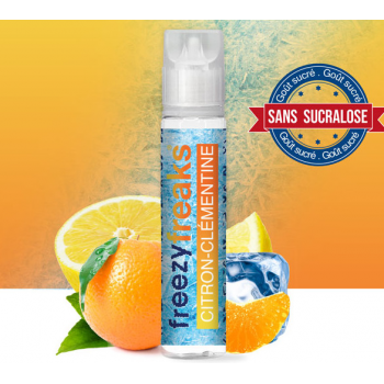 E-Liquide Citron Clémentine Freezy Freaks 50 Ml | Création Vap