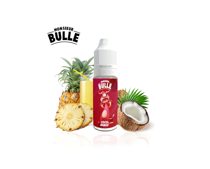 E-Liquide Coco Nanas Monsieur Bulle Liquideo | Création Vap