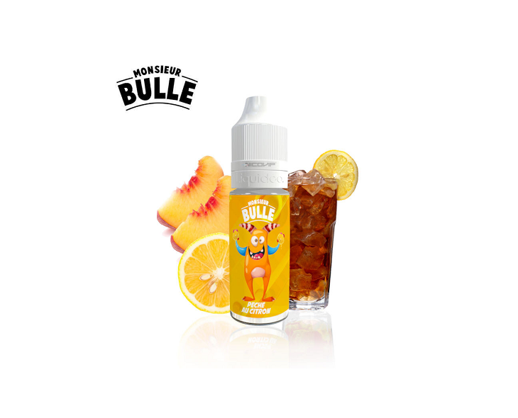 E-Liquide Pêche Au Citron Monsieur Bulle Liquideo | Création Vap