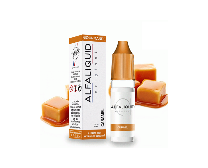 E-Liquide Caramel Alfaliquid Promo 10 Ml | Création Vap E-Liquide Caramel Alfaliquid Promo 10 Ml | Création Vap
