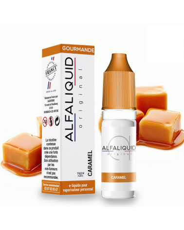 E-Liquide Caramel Alfaliquid Promo 10 Ml | Création Vap