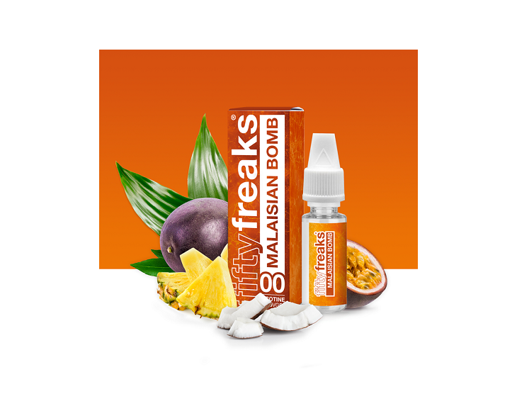 E-Liquide PROMO Malaisian Bomb Fifty Freaks 10ML | Création Vap