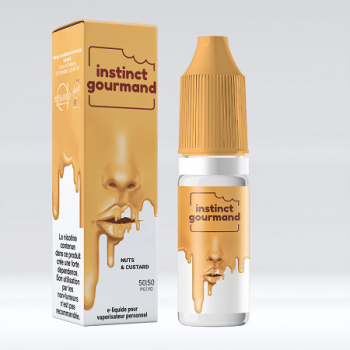 E-Liquide Nuts & Custard Instinct Gourmand Alfaliquid | Création Vap