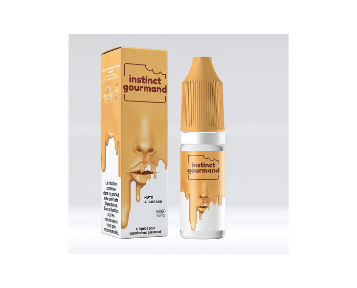 E-Liquide Nuts & Custard Instinct Gourmand Alfaliquid | Création Vap