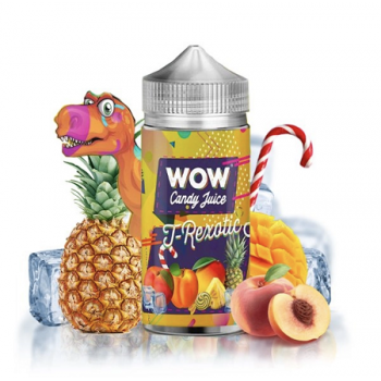 E-Liquide T-Rexotic Wow Candy Juice | Création Vap