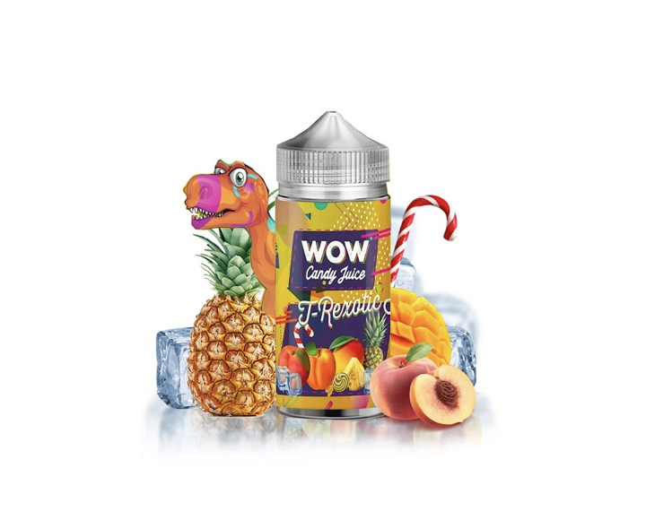 E-Liquide T-Rexotic Wow Candy Juice | Création Vap