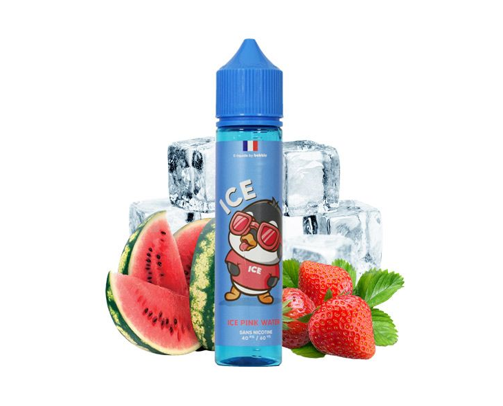 E-Liquide Pink Water Ice Bobble 50 Ml | Création Vap