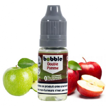 E-Liquide Double Pomme Bobble 10 Ml PROMO | Création Vap