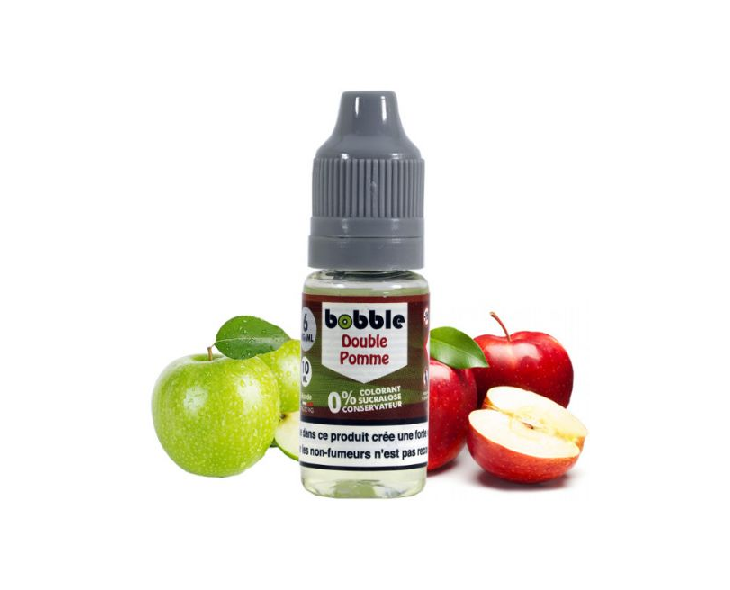 E-Liquide Double Pomme Bobble 10 Ml PROMO | Création Vap