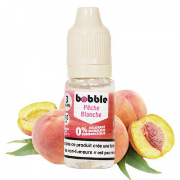 E-Liquide Pêche Blanche Bobble 10 Ml | Création Vap