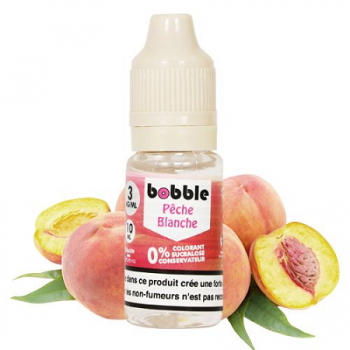 E-Liquide Pêche Blanche Bobble 10 Ml PROMO | Création Vap