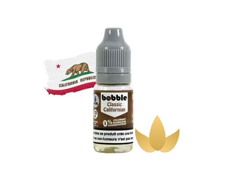 E-Liquide Classic Californian Bobble 10 Ml PROMO | Création Vap