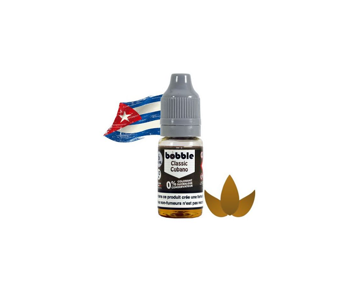 E-Liquide Classic Cubano Bobble 10 Ml PROMO | Création Vap