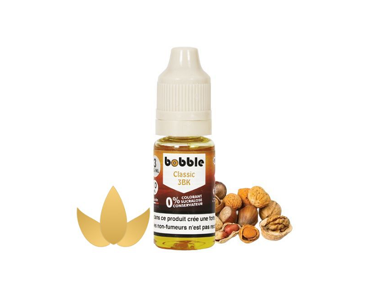 E-Liquide Classic 3BK Bobble 10 Ml | Création Vap