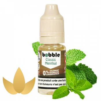 E-Liquide Classic Menthol 10 Ml Bobble | Création Vap