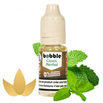 E-Liquide Classic Menthol 10 Ml Bobble PROMO | Création Vap