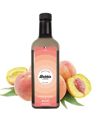 E-Liquide Pêche Blanche Bobble | Création Vap