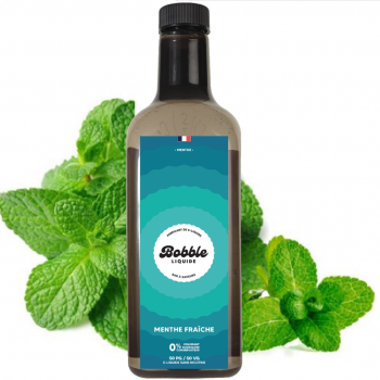 E-Liquide Menthe Fraîche Bobble | Création Vap