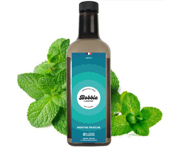 E-Liquide Menthe Fraîche Bobble | Création Vap