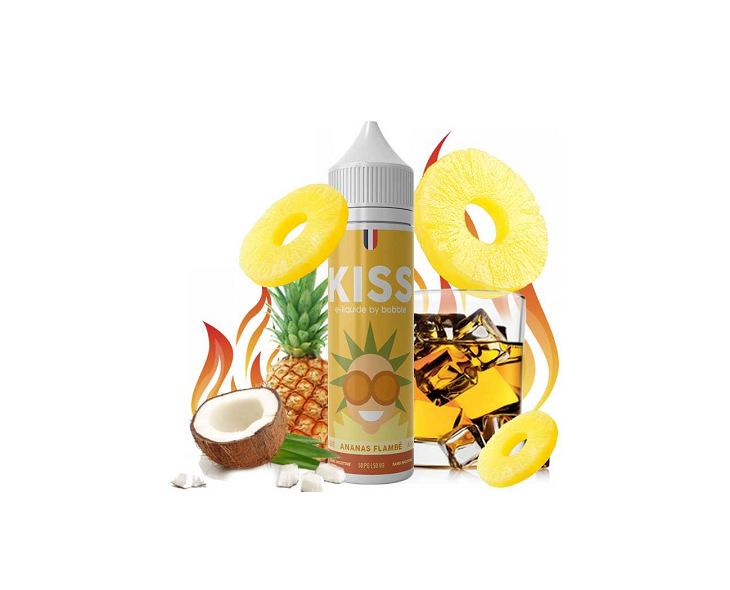 E-Liquide Ananas Flambé Kiss Bobble | Création Vap