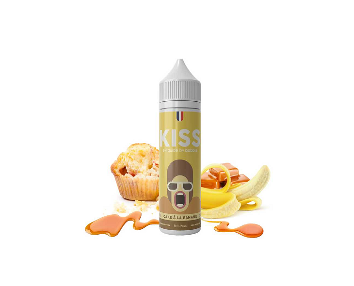 E-Liquide Cake A La Banane Kiss Bobble | Création Vap