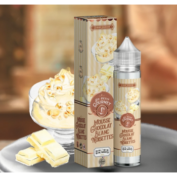 E-Liquide Mousse Chocolat Blanc Noisettes Le Petit Gourmet Savourea | Création Vap