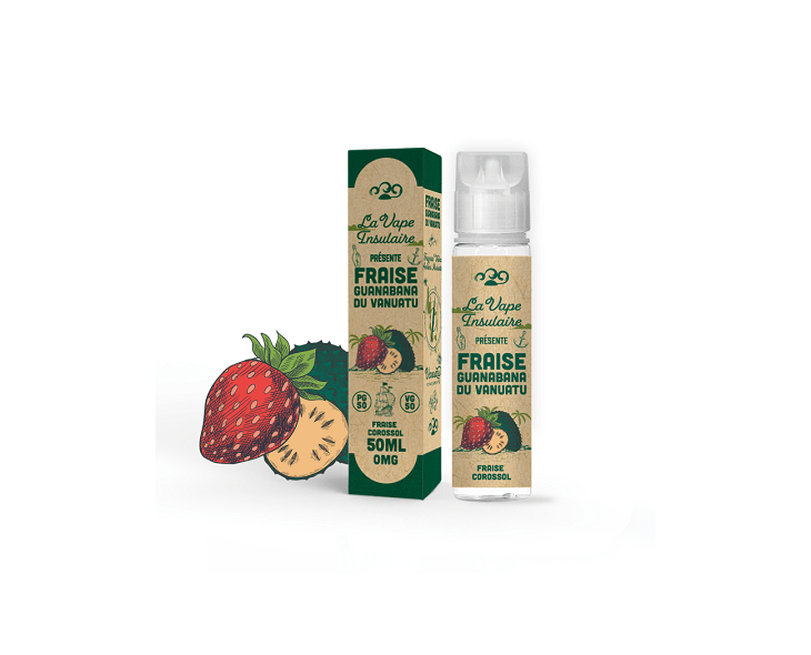 E-Liquide Fraise Guanabana La Vape Insulaire 50 Ml Freaks | Création Vap