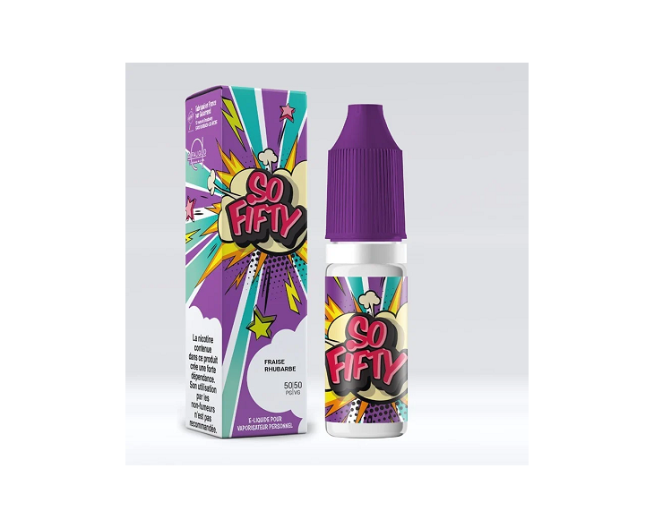 E-liquide Fraise Rhubarbe So Fifty Alfaliquid | Création Vap