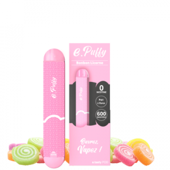 E.Puffy Bonbon Licorne E-Tasty | Création Vap
