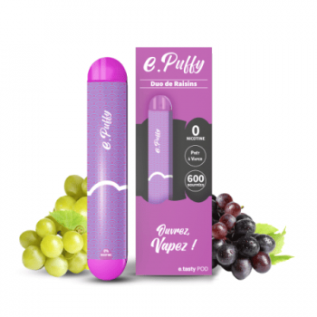 E.Puffy Duo De Raisin E-Tasty | Création Vap