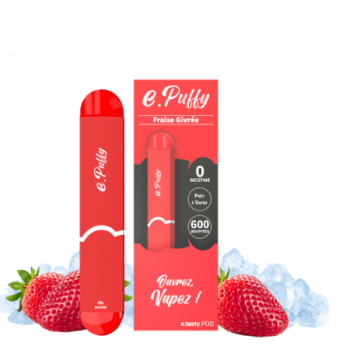 E.Puffy Fraise Givrée E-Tasty | Création Vap