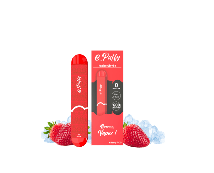 E.Puffy Fraise Givrée E-Tasty | Création Vap