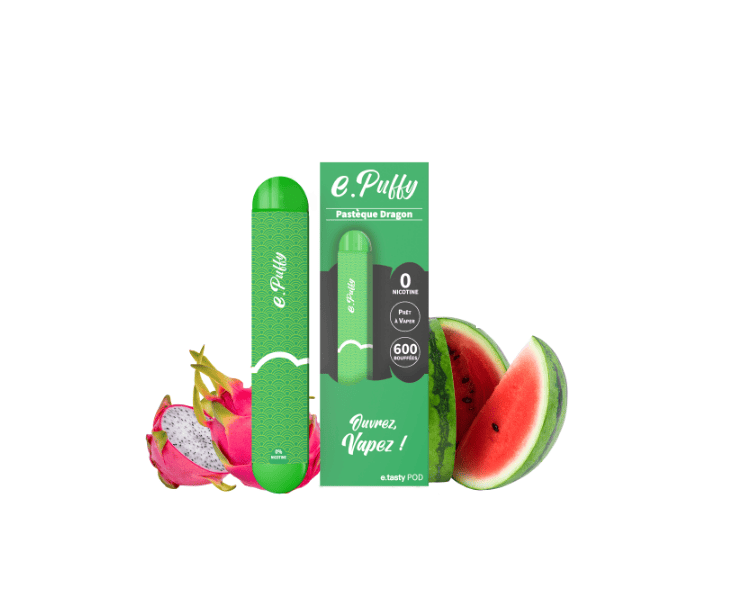 E.Puffy Pastèque Dragon E-Tasty | Création Vap
