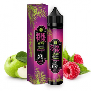 E-Liquide Pomme Framboise Punk Funk Hero | Création Vap
